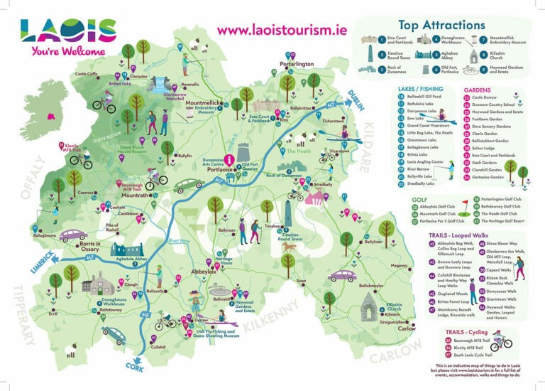 Map of Laois